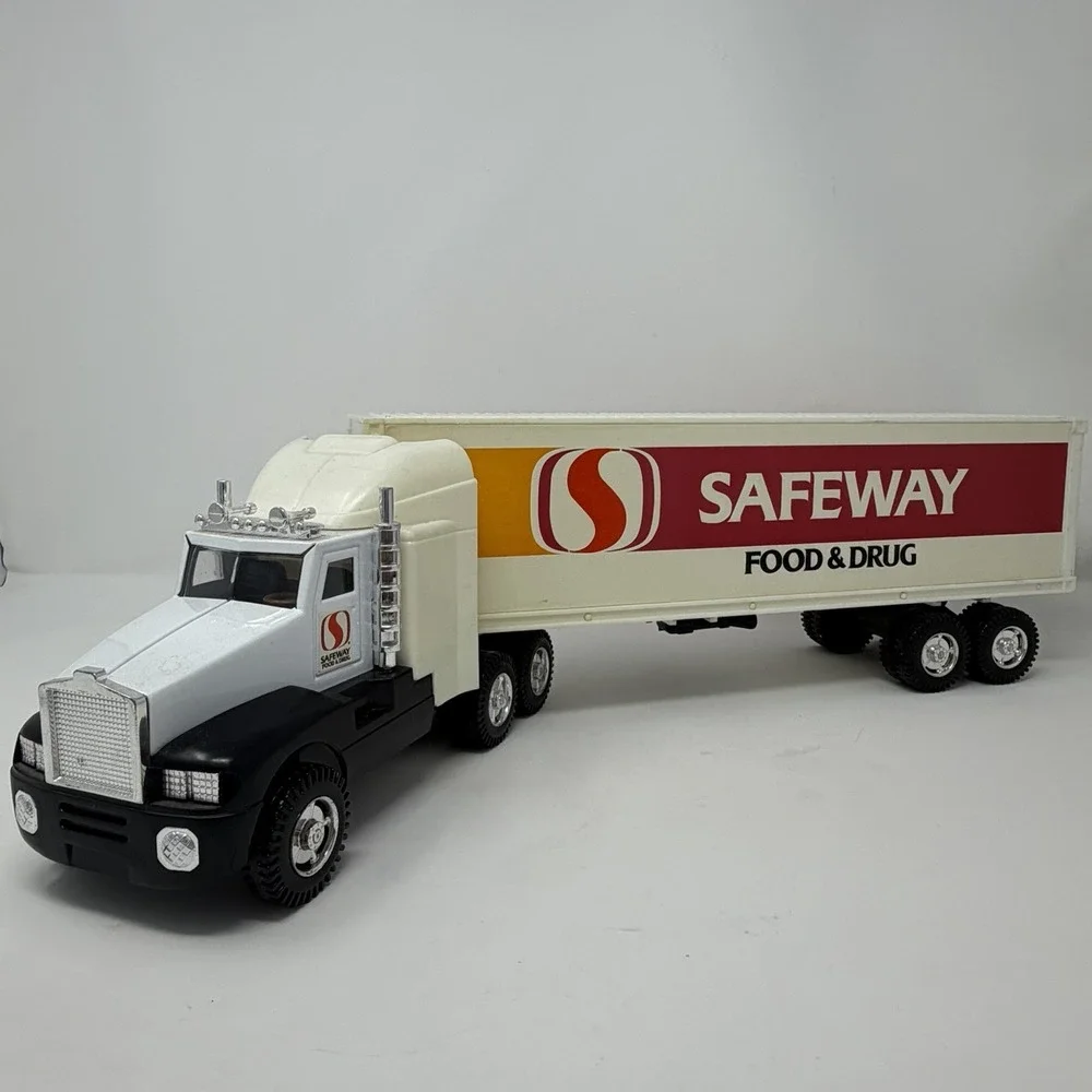 Vintage Safeway Food and Drug Semi Truck and  Trailer